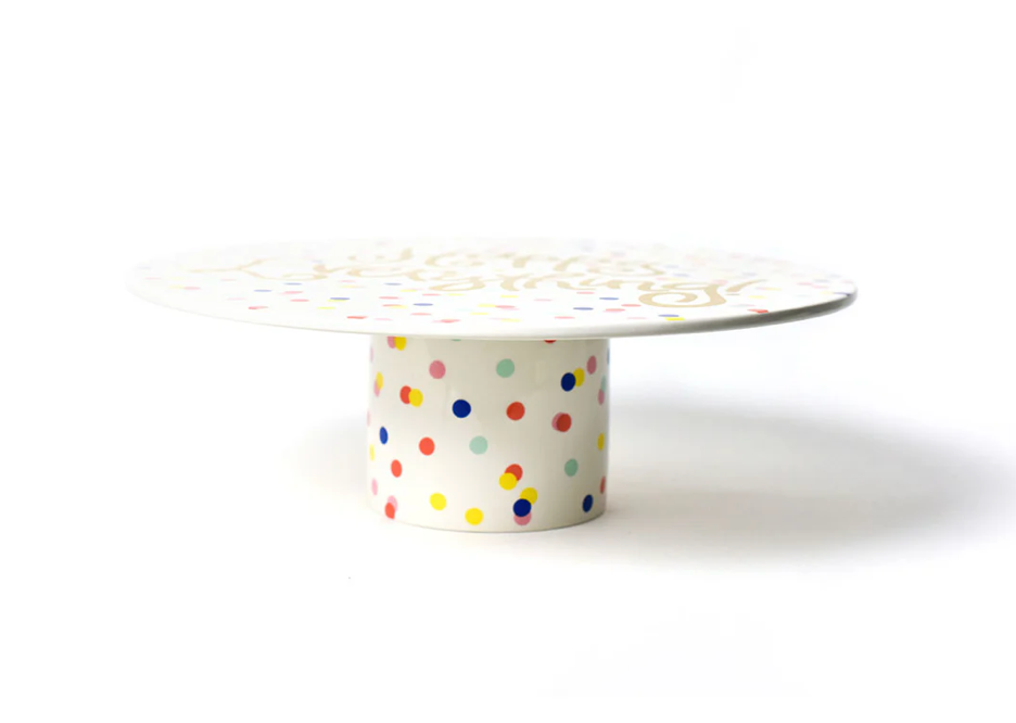 Happy Everything Cake Stand - Thumbnail 3